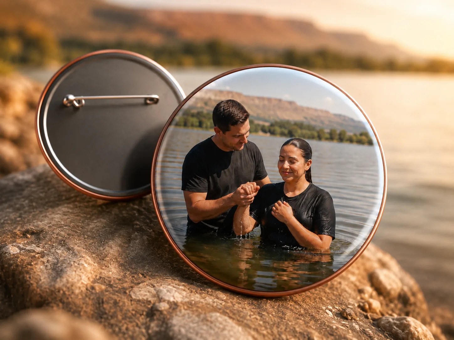 Custom Photo Buttons made by TSO Custom Keepsakes