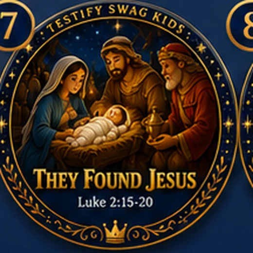 They Found Jesus — Nativity story magnet