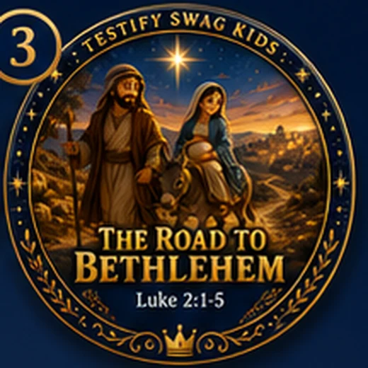 Road to Bethlehem — Nativity story magnet