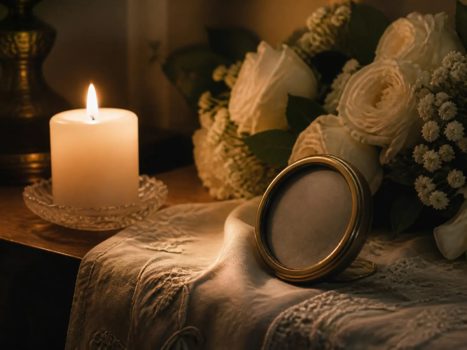 Recuerdo conmemorativo con foto para un servicio funeral